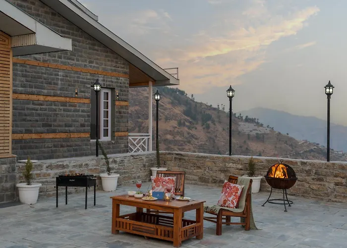 Saffronstays Alpine Blue, Theog - 6Br Villa With Valley Views Shimla
